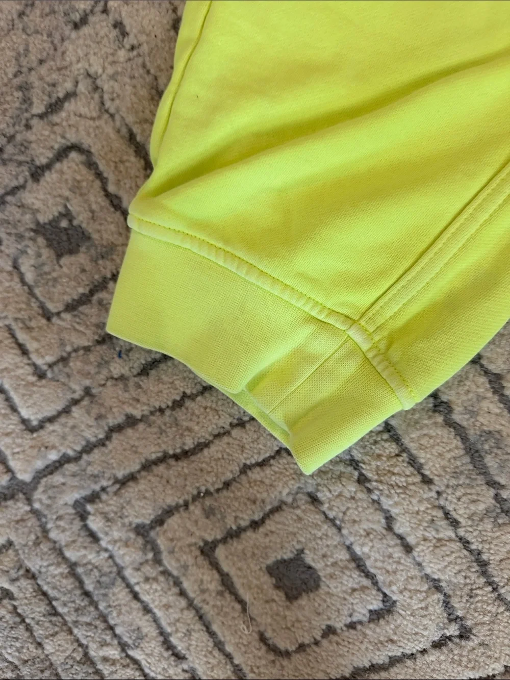 lululemon athletica Neon Yellow Drawstring Joggers